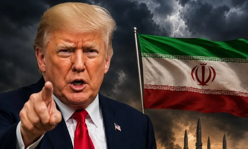 انتظار کریں دیکھیں ایران کیخلاف کیا کرتے ہیں، صدر ٹرمپ کی نئی دھمکی