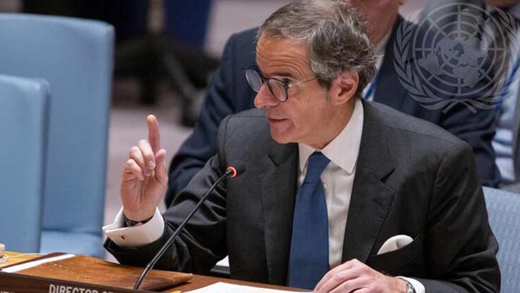 ایران کے 440 کلوگرام انتہائی افزودہ یورینیم کا سراغ تاحال نہیں مل سکا، رافیل گروسی