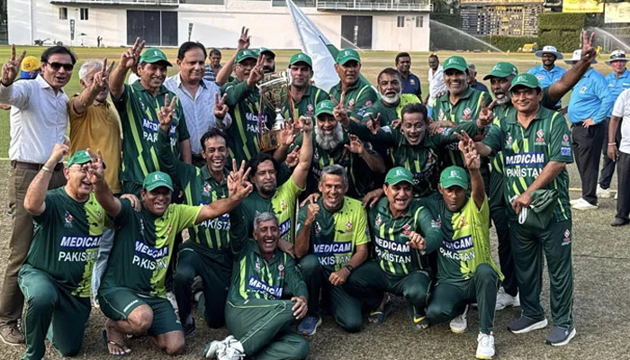 پاکستان کا اگلے سال بھارت میں ہونیوالے اوور 50 کرکٹ ورلڈکپ میں شرکت نہ کرنے کا فیصلہ